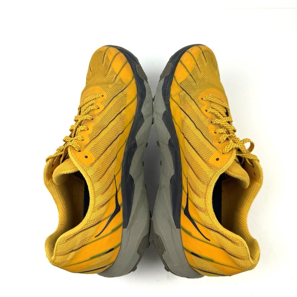 Hoka One One Torrent Shoes 9.5 Mens Gold Fusion Lace Up Trail Hiking Running - Picture 6 of 11